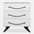 3 Drawers Storage Chest - 34" - White - IMAGE 1