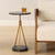 Marble End Accent Table - 24" - Black - IMAGE 3