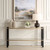 Contemporary Console Table with Tempered Glass Top - 60" - IMAGE 2