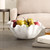 Blooming Flower Ceramic Accent Bowl - 15.5" - White - IMAGE 2