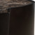 Sleek Round Top Side Table - 22" - Chocolate Brown