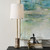 Marble Buffet Lamp with Tapered Shade - 36" - Sepia Brown - IMAGE 2