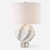 Ceramic Table Lamp with White Round Drum Shade - 27.5" - White - IMAGE 1