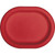 Disposable Paper Christmas Platters - 12" - Red - Club Pack of 96 - IMAGE 1