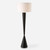 Tapered Floor Lamp with Drum Shade - 63.25" - Aged Black - IMAGE 1