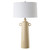 Vase Silhouette Ceramic Table Lamp with Tapered Drum Shade - 32" - Pale Yellow - IMAGE 4