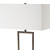 Fork Floor Lamp with Rectangular Drum Shade - 64" - Bronze and Beige - IMAGE 6