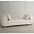 Upholstered Oversized Bench with Pillows - 59" - Beige and Brown - IMAGE 4