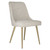 Solid Dining Chair with Tapered Legs - 34.5" - Gray - IMAGE 3