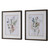 Floral Watercolor Style Framed Wall Art - 27.5" x 33.5" - Set of 2 - IMAGE 4