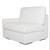 Refuge Solid Modular Left Arm Seat for Sectional Sofa - 43.25" - Arctic White - IMAGE 6