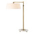 Tall Floor Lamp with Round Tapered Shade - 66.5" - Brushed Brass Finish - IMAGE 5