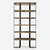 5 Tier Tall Storage Shelf - 90" - Brown and Black - IMAGE 1