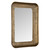 Framed Rectangular Wall Mirror - 42.5" - Antique Brass Finish - IMAGE 5
