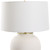 Solid Table Lamp with Tapered Shade - 29" - White - IMAGE 3