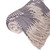 Striped Cotton Throw Blanket with Tassels - 50" x 60" - Fossil Gray and White - IMAGE 3