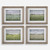 Quiet Meadows Prints Framed Wall Art - 13.75" x 16.75" - Set of 4 - IMAGE 1