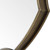 Gearing Up Round Wall Mirror - 39.25" - Antiqued Golden Bronze Finish - IMAGE 6