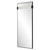 Rectangular Framed Dressing Wall Mirror - 72" - Satin Black Finish - IMAGE 4