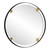 Round Framed Wall Mirror - 42" - Bronze Finish - IMAGE 4