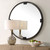 Round Framed Wall Mirror - 42.5" - Black - IMAGE 3
