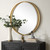 Round Wall Mirror - 36" - Antiqued Gold Leaf Finished - IMAGE 3
