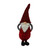 Striped Standing Gnome Christmas Figurine - 24" - Red and Black - IMAGE 1