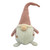 Striped Fat Gnome Christmas Figurine - 27.5" - Pink and White - IMAGE 1