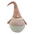 Striped Fat Gnome Christmas Figurine - 27.5" - Pink and White - IMAGE 2