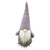 Fuzzy Gnome Christmas Tabletop Figurine - 17.5" - Purple and Gray - IMAGE 1