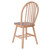 Spindle Back Wood Dining Chairs - 36.75" - Natural - Set of 2