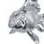 Large Mr. Limpet Fish - 10" - Chrome Finish - IMAGE 3
