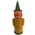7.5” Schaller Cardboard Pumpkin Man Halloween Paper Mache Figurine - IMAGE 1