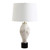 Rustic Table Lamp with Tapered Shade - 29.5" - White - IMAGE 5