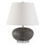 Stone Table Lamp with Tapered Shade - 18.75" - Black - IMAGE 5
