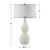 Twisted Swirl Table Lamp - 32" - White - IMAGE 4