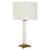 Upscale Square Column Crystal Base Table Lamp - 28" - Clear - IMAGE 5