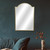 Arch Top Framed Wall Mirror - 32" - Gold Finish - IMAGE 3