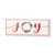 Handcrafted "Joy" Christmas Wall Sign - 18.5" - IMAGE 3