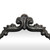 Victorian Framed Floor Mirror - 65" - Black - IMAGE 5
