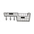 Metal Wall Hook and Shelf Organizer - 22" - IMAGE 4