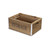 Set of 3 Brown and Black Storage Crates with Border 13" - IMAGE 5