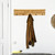 Wooden 5 Hook Hanger with Top Shelf - 29" - IMAGE 2
