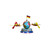 Airplanes Circling the Globe Collectible Adult Tin Toy - 13" - IMAGE 1