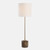 Buffet Lamp with Fluted base - 36.5" - Brass Finish - IMAGE 2