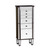 Mirrored Jewelry Armoire with Tapered Legs - 41" - Silver - IMAGE 2