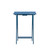 4-Piece Folding Planked Top Tray Table Set - 26.5" - Blue - IMAGE 2