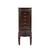 6-Drawer Wooden Jewelry Armoire - 40.25" - Espresso Brown - IMAGE 2