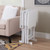 4-Piece Folding Tray Table Set - 26.5" - White - IMAGE 5