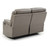 Faux leather 2-Seater Reclining Sofa - 55" - Gray - IMAGE 4
